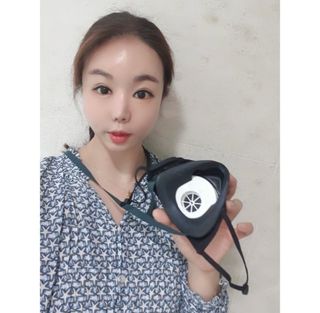 어치제작소 MaskSir Fusion Mask — 5점을 준 리뷰어가 2022년 5월 올린 사용 사진
