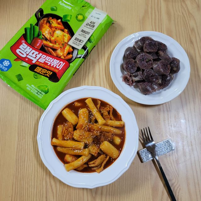 [풀무원] 랭떡 냉동떡볶이 4팩 묶음 리뷰 사진