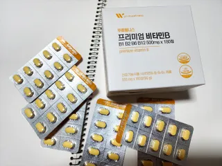 [푸름웰니스] 프리미엄 비타민B (500mgX180정) — 4점을 준 리뷰어가 2022년 5월 올린 사용 사진