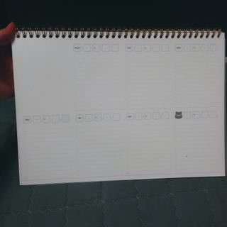 리훈 곰부 체크리스트+ 곰부 리무버블스티커 1장 — 5점을 준 리뷰어가 2021년 5월 올린 사용 사진