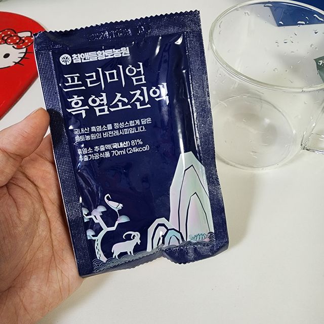 국내산 흑염소를 정성스럽게 담은, 프리미엄 흑염소 진액 70ml x 30포 1박스 리뷰 사진