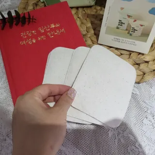 디어엘로디 유기농 무표백 건티슈 60매 — 5점을 준 리뷰어가 2022년 9월 올린 사용 사진