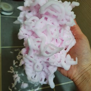 주식회사 권브라더스 [권브라더스] 목욕놀이 필수템, 핑키공주 유아버블클렌저 300ml 대용량 몽글몽글 구름 속 딸기향 — 5점을 준 리뷰어가 2022년 1월 올린 사용 사진