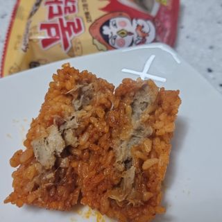 삼양냉동 [삼양] 불닭참치마요구운주먹밥+불닭볶음김치구운주먹밥 2세트구성 — 4점을 준 리뷰어가 2021년 2월 올린 사용 사진