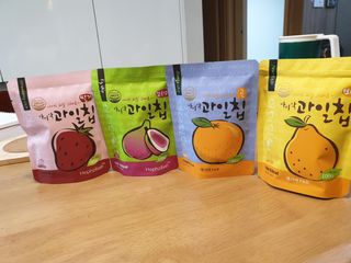 아비삭과일칩 5종 /딸기,사과,배,귤,무화과 5종 — 4점을 준 리뷰어가 2021년 4월 올린 사용 사진