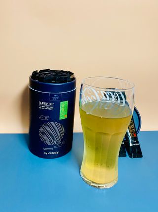 프리마인 자체 기업부설 연구소에서 찾아낸 건강한 수면의 비밀.  슬립토 플러스 30포 — 4점을 준 리뷰어가 2021년 10월 올린 사용 사진