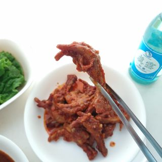 [닭집아들] 직화마라국물닭발 & 직화통뼈닭발 — 5점을 준 리뷰어가 2024년 3월 올린 사용 사진