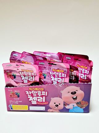 [팔도] 잔망루피젤리 믹스베리맛 42g 8개 — 5점을 준 리뷰어가 2022년 1월 올린 사용 사진