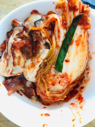 셰프애찬 별미김치 굴겉절이 1kg — 5점을 준 리뷰어가 2022년 12월 올린 사용 사진