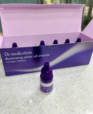 프리[더메디코템] 일루미네이팅 화이트 셀 앰플 — 3.5점을 준 리뷰어가 2024년 7월 올린 사용 사진