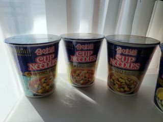 NISSIN 닛신 컵누들  4종 - 씨푸드오리지날, 씨푸드 스파이시, 씨푸드 커리, 씨푸드 XO소스 — 5점을 준 리뷰어가 2021년 11월 올린 사용 사진