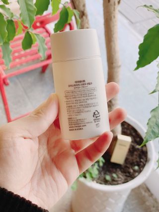 아이레시피 모이스트터치 스포츠 선밀크 50ml (SPF50+ PA+++) — 5점을 준 리뷰어가 2023년 3월 올린 사용 사진
