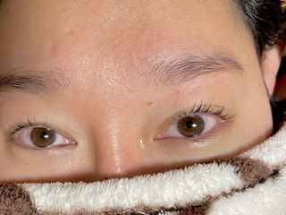 피비에스코리아 [오마이셀프] 셀프 속눈썹펌 키트 뷰러펌 파마 세트 — 5점을 준 리뷰어가 2021년 11월 올린 사용 사진