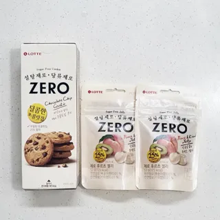 ZERO (초콜릿 칩 쿠키, 카카오 케이크, 후르츠 젤리, 아이스 콜라, 아이스 초코바) — 4.5점을 준 리뷰어가 2022년 6월 올린 사용 사진