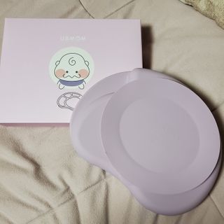 유비맘 캐릭터 실리콘 흡착 식판_색상 랜덤발송 — 4점을 준 리뷰어가 2020년 12월 올린 사용 사진