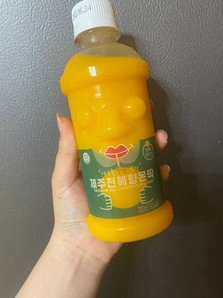 탐라원 제주의 맛, 몬딱주스 4종세트 - 한라봉몬딱주스, 천혜향몬딱주스, 청귤에이드, 당근몬딱주스 — 5점을 준 리뷰어가 2021년 8월 올린 사용 사진
