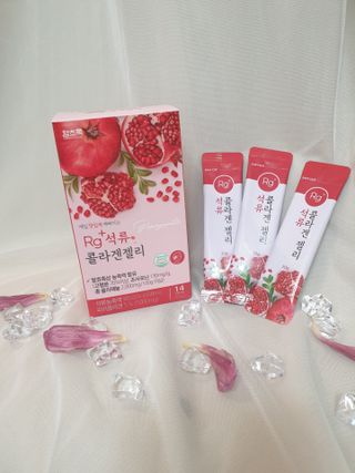 함초록 Rg+ 석류콜라겐젤리 — 5점을 준 리뷰어가 2021년 3월 올린 사용 사진