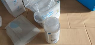 설랩수앤슈, 직접 만들어 쓰는 아기 물티슈 — 5점을 준 리뷰어가 2021년 11월 올린 사용 사진