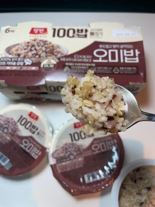[구매평]양반 동원 양반 100밥 오미밥, 130g, 12개 — 5점을 준 리뷰어가 2025년 5월 올린 사용 사진