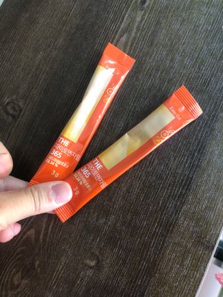 [닥터루템]맛있는 파인애플맛 과채효소 THE파이토엔자임365 1box (30포) — 4.5점을 준 리뷰어가 2022년 10월 올린 사용 사진