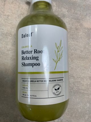 달리프 클로렐라 베러 루트 릴렉싱 샴푸 500ml — 5점을 준 리뷰어가 2021년 2월 올린 사용 사진