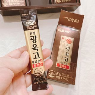 광동제약 [광동] 광옥고 홍삼 본 밸런스 30포 + 쇼핑백 — 5점을 준 리뷰어가 2021년 12월 올린 사용 사진