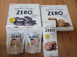 ZERO (초콜릿 칩 쿠키, 카카오 케이크, 후르츠 젤리, 아이스 콜라, 아이스 초코바) — 5점을 준 리뷰어가 2022년 6월 올린 사용 사진