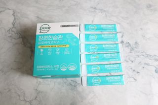 [유산균] 오마이락 장편한습관 프로바이오틱스 30P — 5점을 준 리뷰어가 2022년 11월 올린 사용 사진