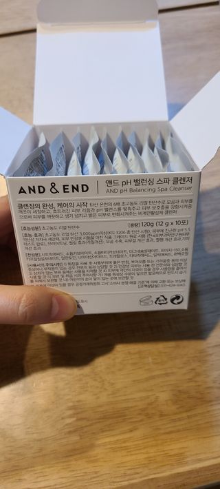 앤앤드 앤드앤엔드 pH 밸런싱 스파클렌저 — 5점을 준 리뷰어가 2021년 2월 올린 사용 사진