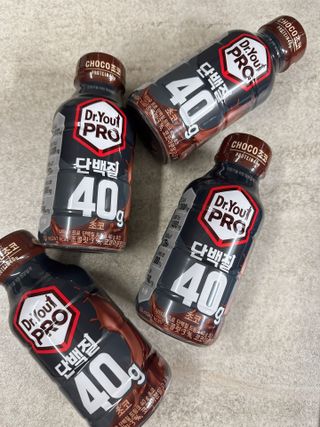 닥터유 프로 단백질 드링크 40g 초코 닥터유 프로 단백질드링크 40g 초코 — 5점을 준 리뷰어가 2024년 8월 올린 사용 사진