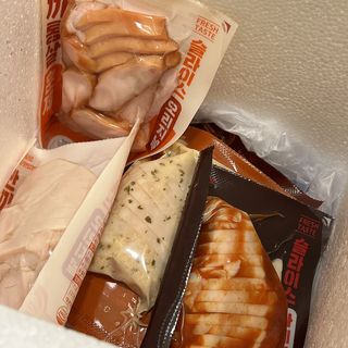 한끼통살 슬라이스 닭가슴살 — 5점을 준 리뷰어가 2023년 2월 올린 사용 사진