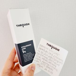 싱크스루 히알루론산 (think THROUGH HYALURONIC ACID Complex-2) — 5점을 준 리뷰어가 2022년 10월 올린 사용 사진