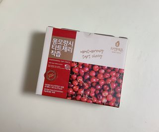 자연에온 몽모랑시 타트체리 착즙 100mL 10개입 2BOX — 5점을 준 리뷰어가 2021년 1월 올린 사용 사진
