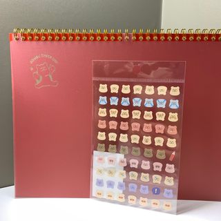 리훈 곰부 체크리스트+ 곰부 리무버블스티커 1장 — 5점을 준 리뷰어가 2021년 5월 올린 사용 사진