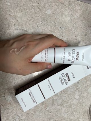 체르엠  프루브 콜라겐 앰플세럼 60ml 1병 — 5점을 준 리뷰어가 2022년 2월 올린 사용 사진