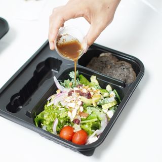참살이도시락 작심삼일 샐러드도시락 3개 맛보기 새벽배송 또는 택배배송 — 5점을 준 리뷰어가 2021년 9월 올린 사용 사진