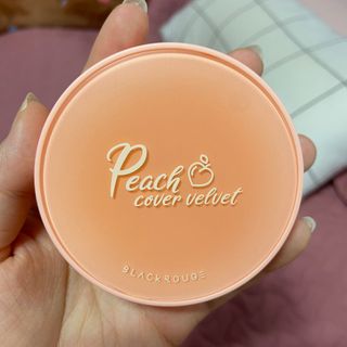 [블랙루즈] 피치 커버 벨벳 쿠션 2종 중 택1 — 4점을 준 리뷰어가 2020년 12월 올린 사용 사진