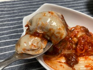 셰프애찬 별미김치 굴겉절이 1kg — 5점을 준 리뷰어가 2022년 12월 올린 사용 사진