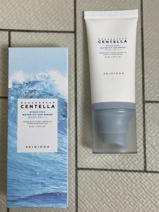 MF[스킨1004] 마다가스카르 센텔라 히알루-시카 워터핏 선세럼 50ml — 5점을 준 리뷰어가 2024년 5월 올린 사용 사진