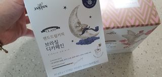 (주)쟈뎅 쟈뎅 클래스 핸드 드립 커피 10P 2종_디카페인 1종+랜덤 플레이버 1종 — 5점을 준 리뷰어가 2021년 4월 올린 사용 사진
