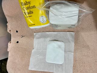 디어엘로디 프리미엄 유기농 베이비 솜티슈 40매 3 + 1 PACK — 4점을 준 리뷰어가 2021년 2월 올린 사용 사진