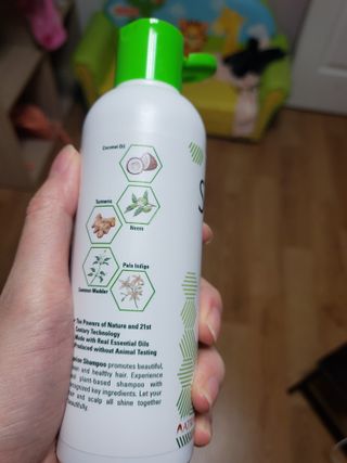 건선/아토피/트러블 두피 각질 케어 소리온 샴푸&플루이드 Shampoo & Fluid — 5점을 준 리뷰어가 2022년 2월 올린 사용 사진