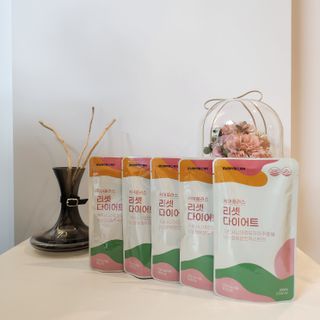 [경남제약헬스케어] 케어플러스 리셋 다이어트 청포도맛 100ml X 5포 (5일분) — 4점을 준 리뷰어가 2023년 4월 올린 사용 사진