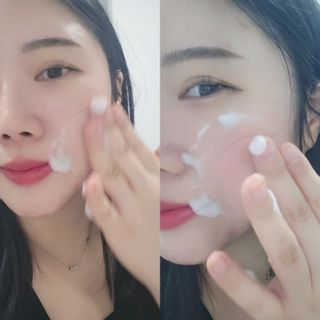 [팜스테이] 티트리 바이옴 로우 피에이치 카밍 클렌저 — 4점을 준 리뷰어가 2022년 8월 올린 사용 사진