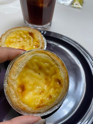 디앙뜨 포르투갈 에그타르트 오리지널 맛+패션후르츠 맛 중 택1 — 5점을 준 리뷰어가 2021년 7월 올린 사용 사진