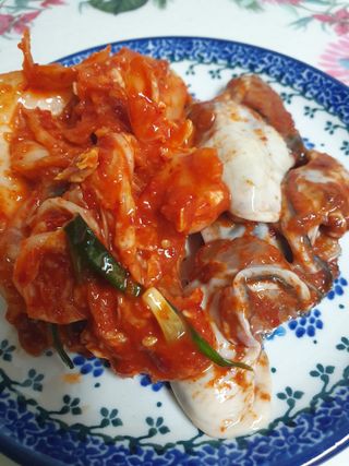 셰프애찬 별미김치 굴겉절이 1kg — 5점을 준 리뷰어가 2022년 11월 올린 사용 사진
