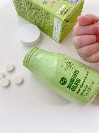 앙팡 멀티비타민미네랄 1200mg x 60정 — 5점을 준 리뷰어가 2022년 10월 올린 사용 사진
