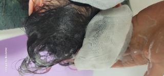 free [아토르] 9종 임상완료 아토르 다름 샴푸바_블랙  프리미엄 두피 케어 샴푸바 — 5점을 준 리뷰어가 2024년 5월 올린 사용 사진