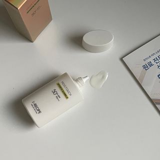 아이레시피 모이스트터치 스포츠 선밀크 50ml (SPF50+ PA+++) — 5점을 준 리뷰어가 2023년 2월 올린 사용 사진