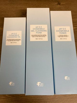 페브유 / FABYOU 페브유 pH5.5 캐모마일 젤 클렌징 폼 + 클렌징 오일 + 토너 3종 세트 — 5점을 준 리뷰어가 2021년 5월 올린 사용 사진